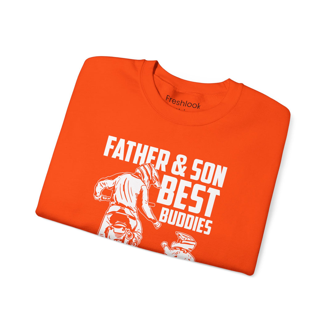 Dad’s Sweatshirt – Father & Son Best Buddies Forever Design