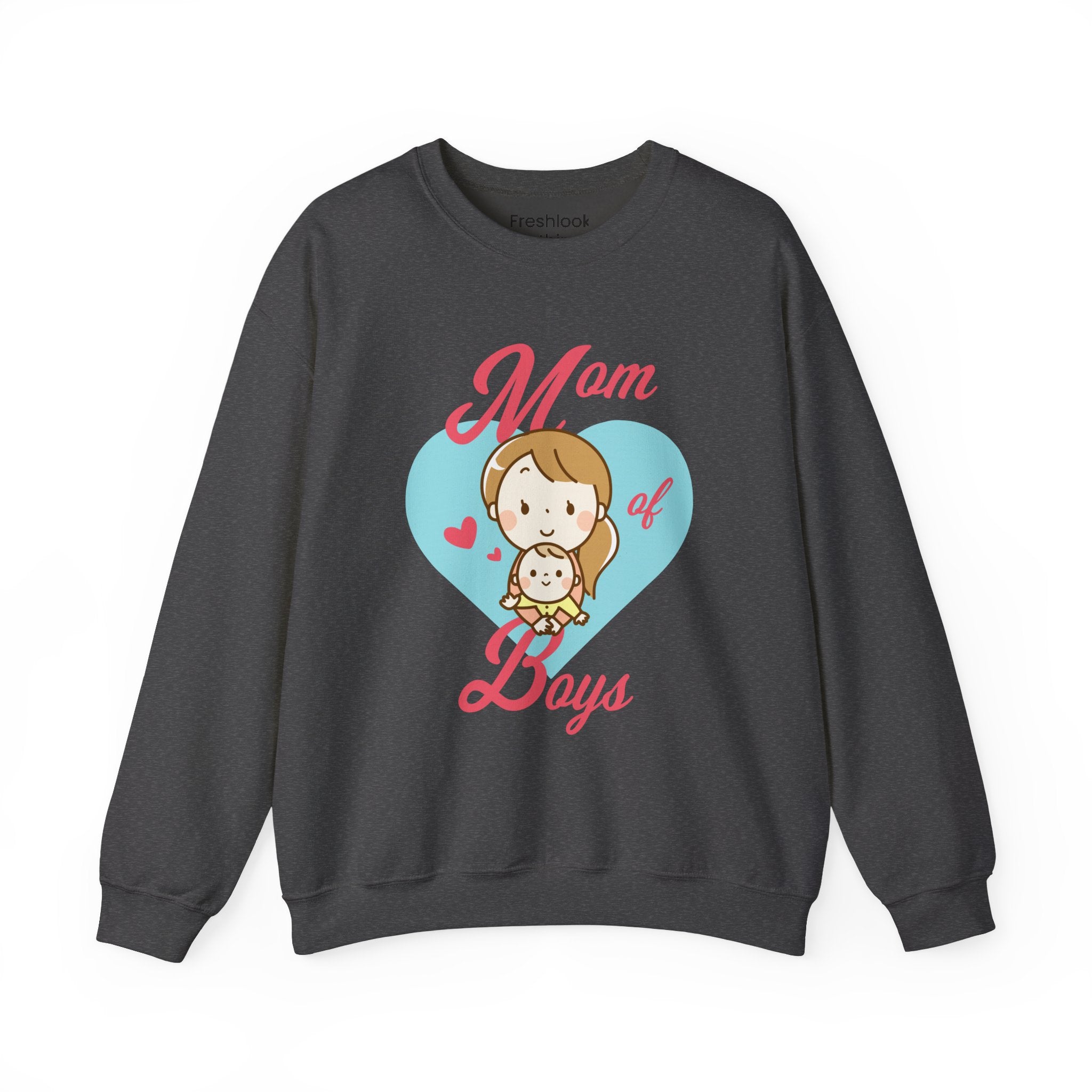 Mom Sweatshirt - Mom of Boys Design