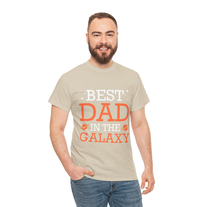 Dad's T-Shirt - Best Dad in the Galaxy Design