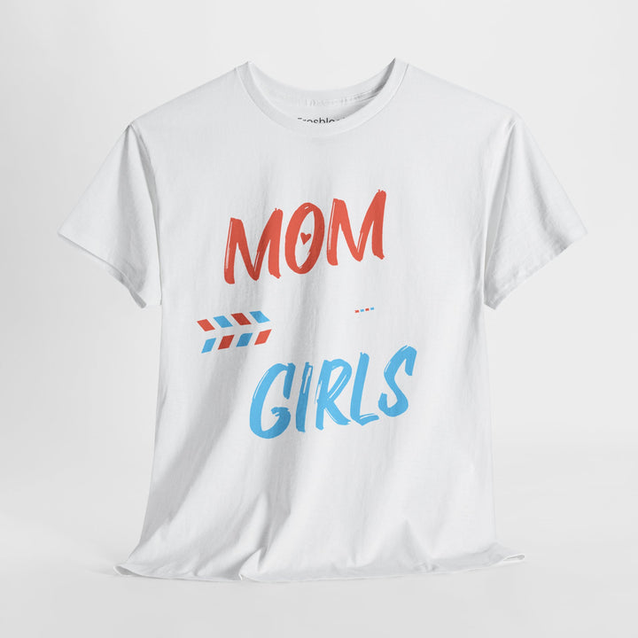 Mom’s T-shirt – Mom of Girls Design