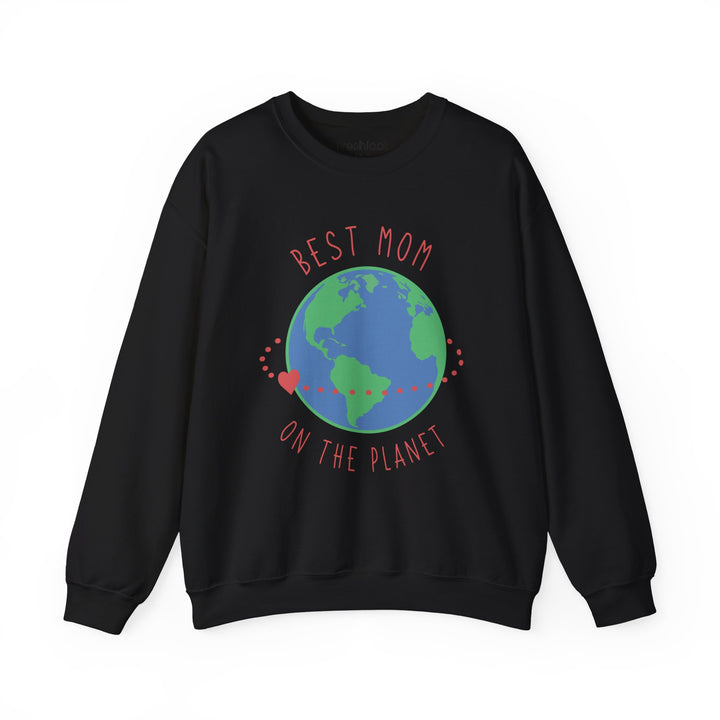 Mom's Sweatshirt - Best Mom on the Planet Design