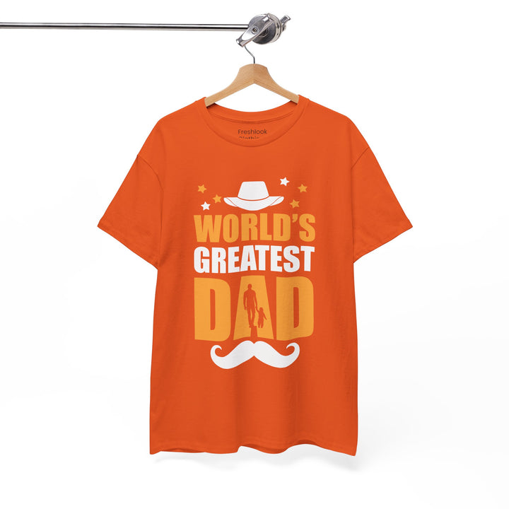 Dad's T-Shirt - World's Greatest Dad Design