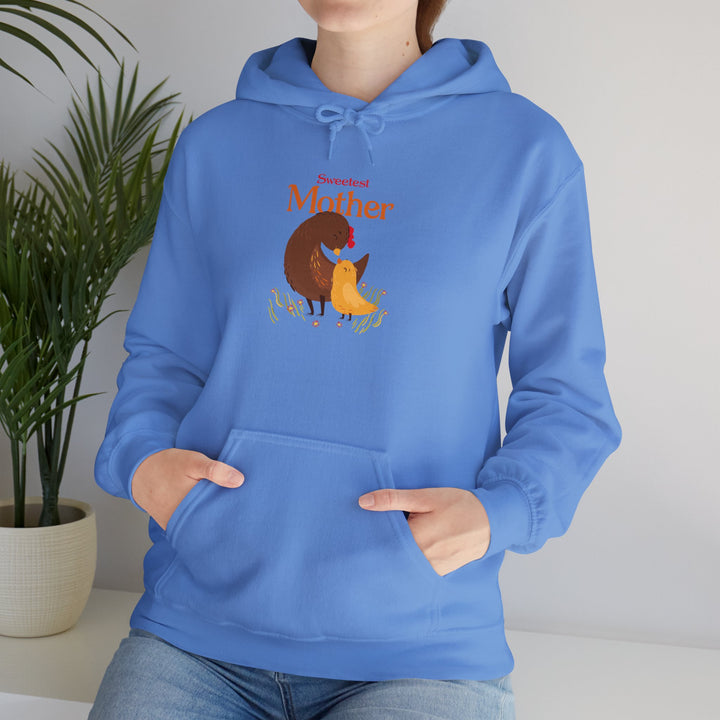 Mom's Unisex Hooded Sweatshirt - Sweetest Mother Design