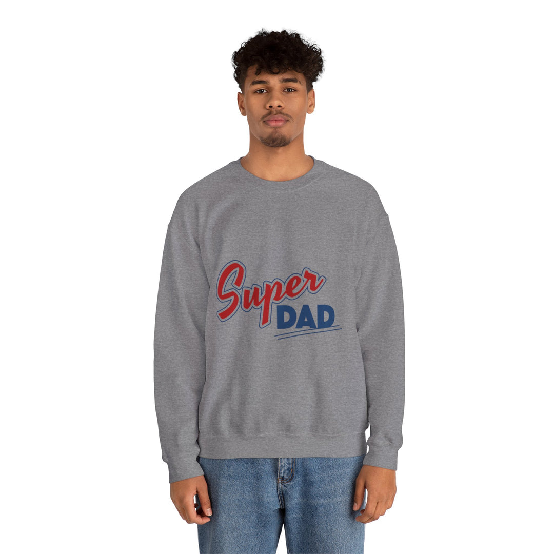 Dad’s Sweatshirt – Super Dad Perfect Father's Day Gift Design