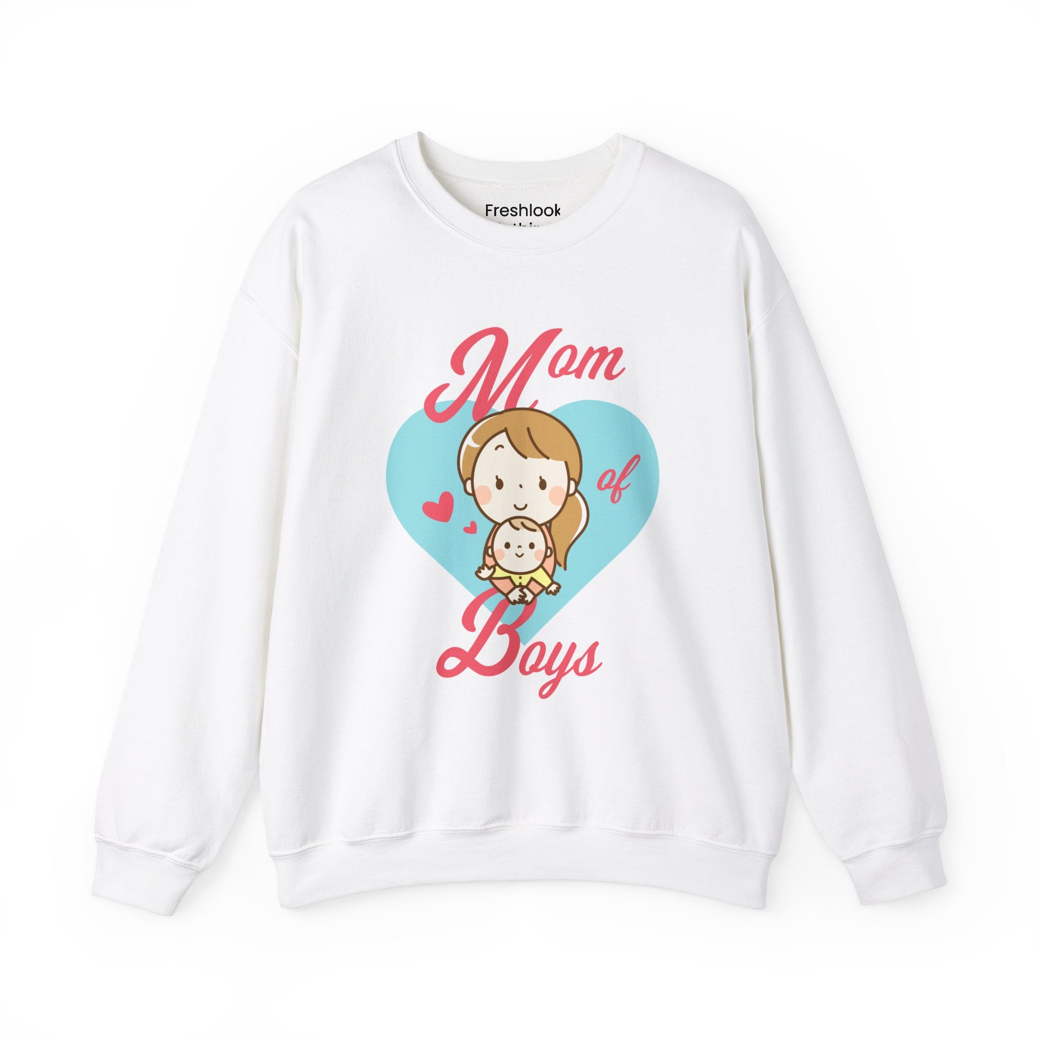 Mom Sweatshirt - Mom of Boys Design
