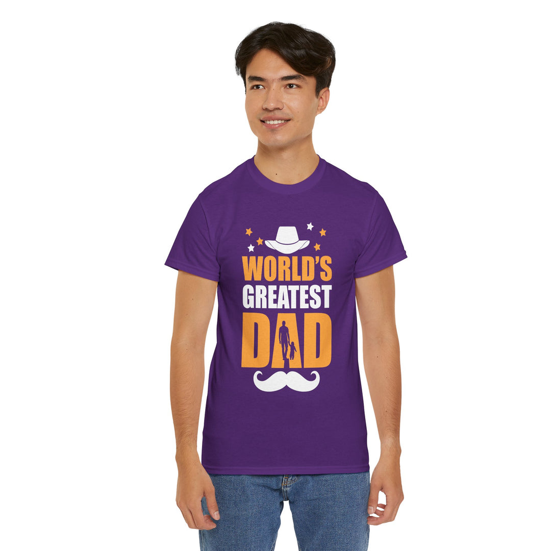 Dad's T-Shirt - World's Greatest Dad Design