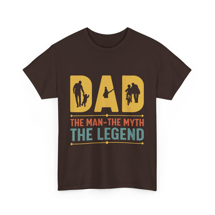 Dad's T-Shirt - Dad The Man The Myth The Legend Design