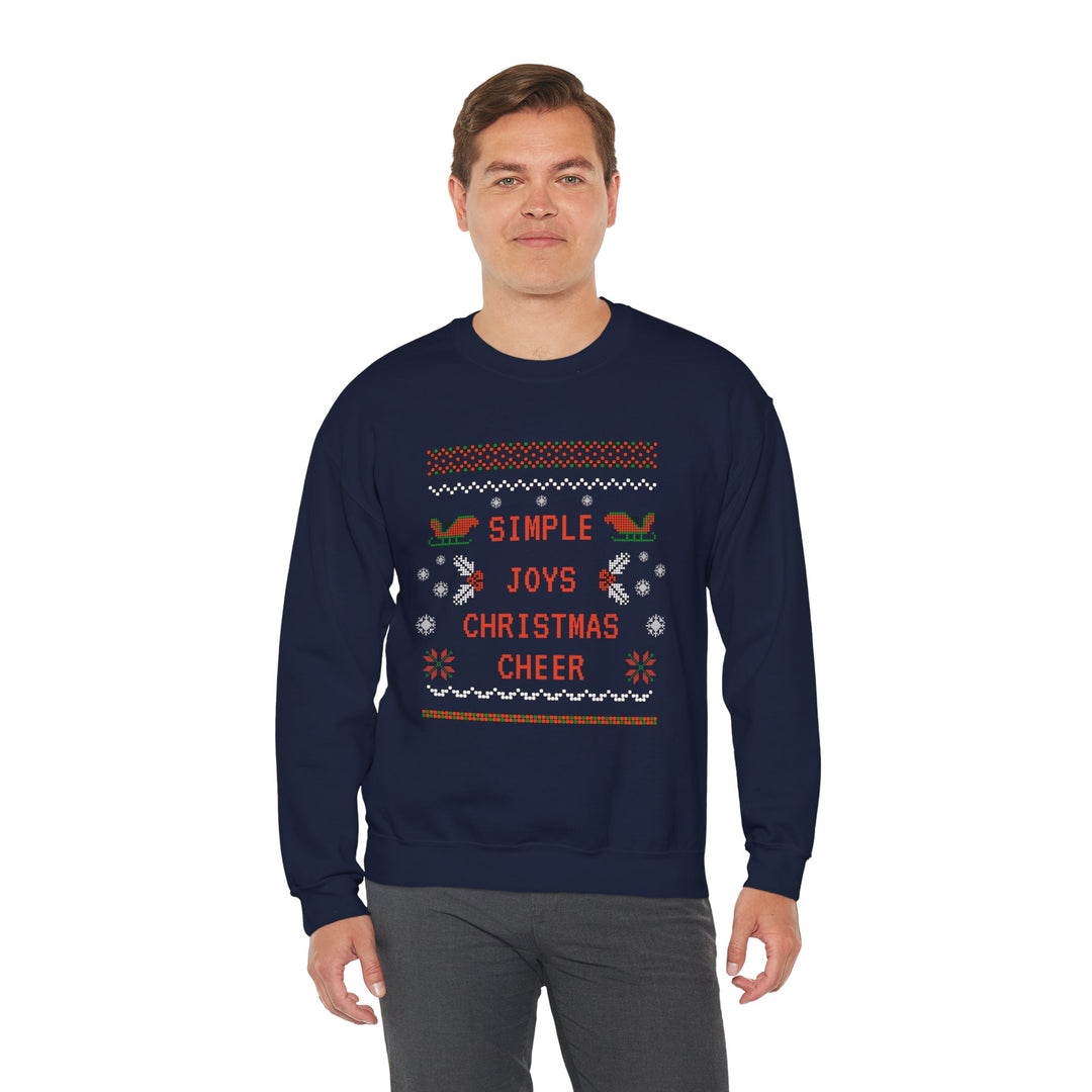 Unisex Heavy Blend Crewneck Sweatshirt, Christmas Joy Sweatshirt