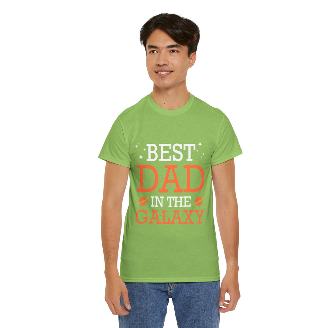 Dad's T-Shirt - Best Dad in the Galaxy Design