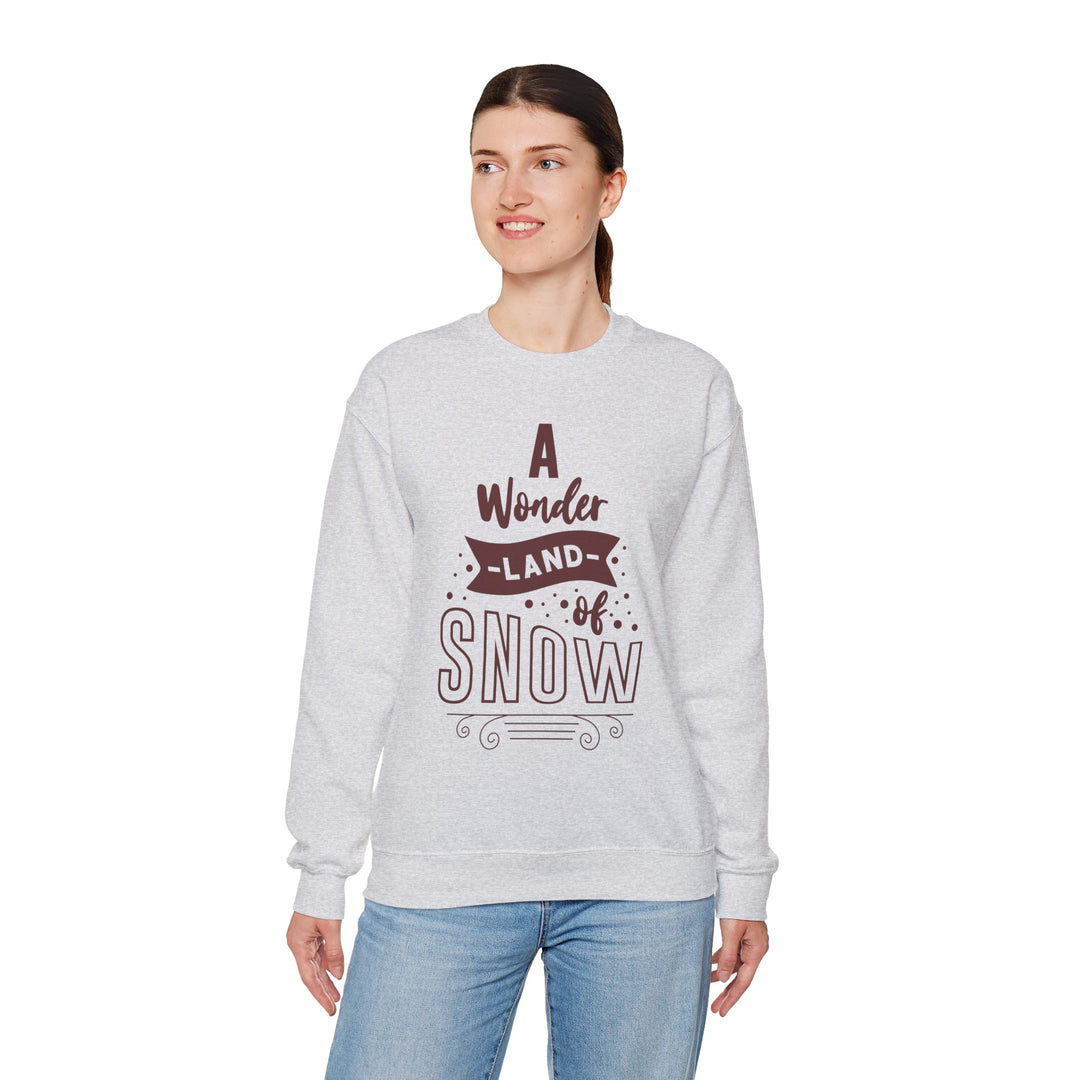 A Wonder Land of Snow Unisex Sweatshirt