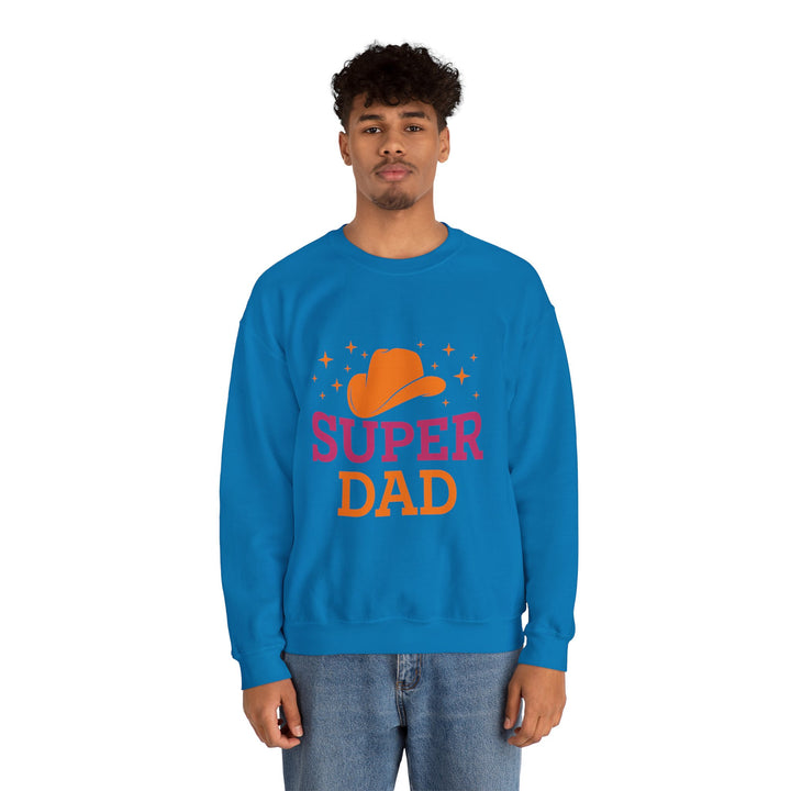 Dad’s Sweatshirt – Super Dad Design