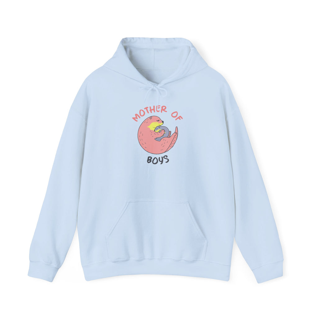 Mom's Unisex Hooded Sweatshirt – Mother of Boys Design