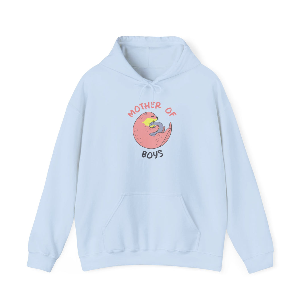 Mom's Unisex Hooded Sweatshirt – Mother of Boys Design
