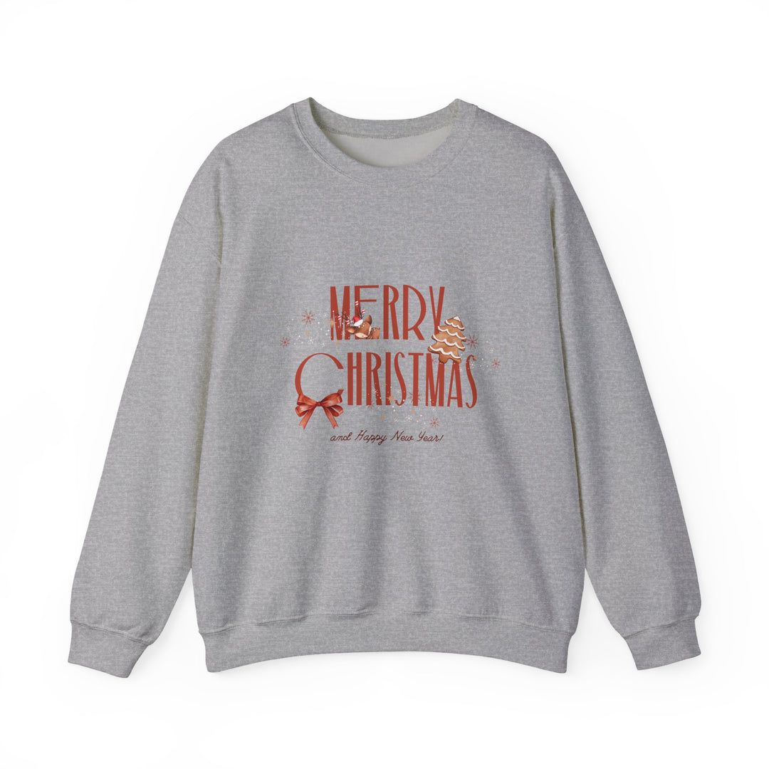 Merry Christmas Crewneck Sweatshirt – Vintage Holiday Graphic
