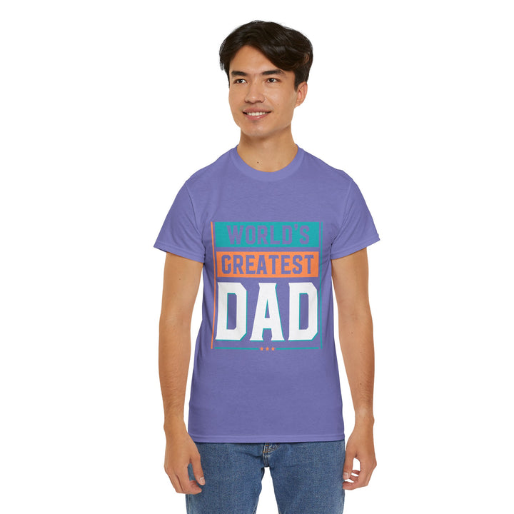 Dad's T-Shirt - World's Greatest Dad Design