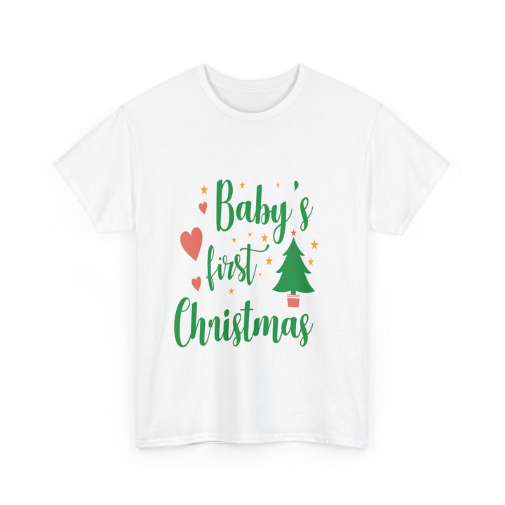 Baby's First Christmas Tee, Mom's T-shirts, Family T-shirts