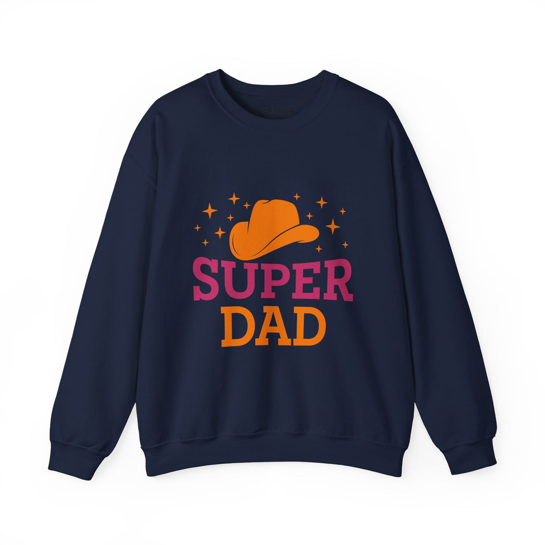 Dad’s Sweatshirt – Super Dad Design