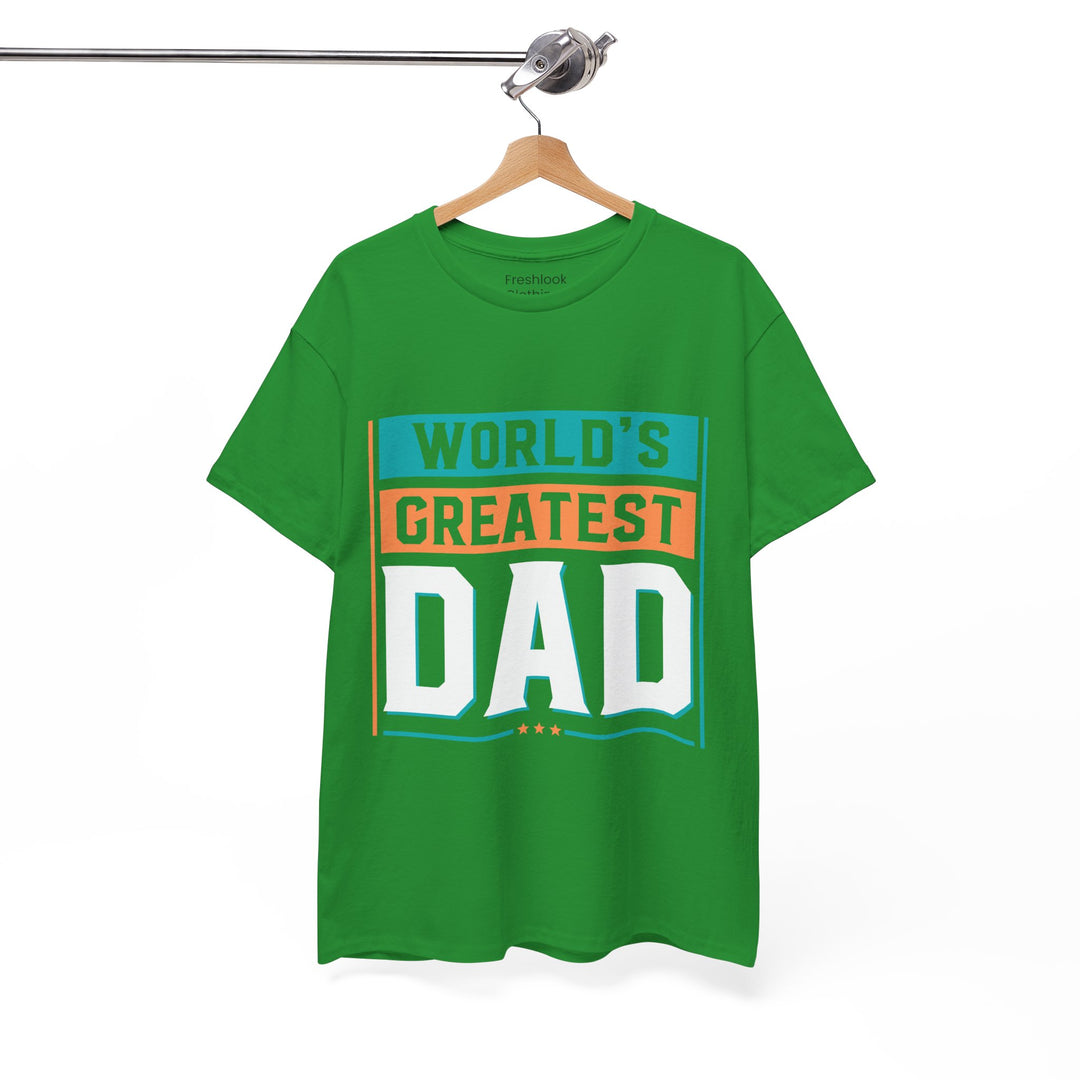 Dad's T-Shirt - World's Greatest Dad Design