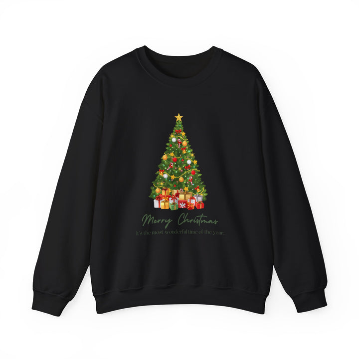 Christmas Tree Sweatshirt — Merry Christmas Holiday Crewneck