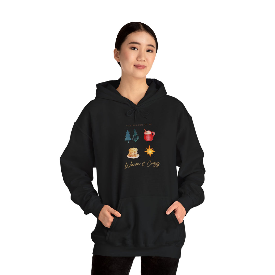 Warm & Cozy Hooded Sweatshirt, Perfect for Fall and Winter, Unisex Sweatshirt, Holiday Sweatshirt