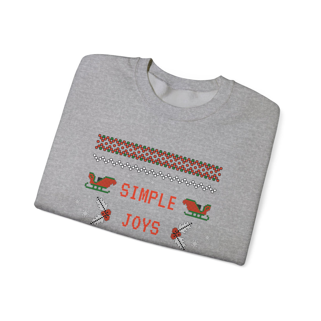 Unisex Heavy Blend Crewneck Sweatshirt, Christmas Joy Sweatshirt