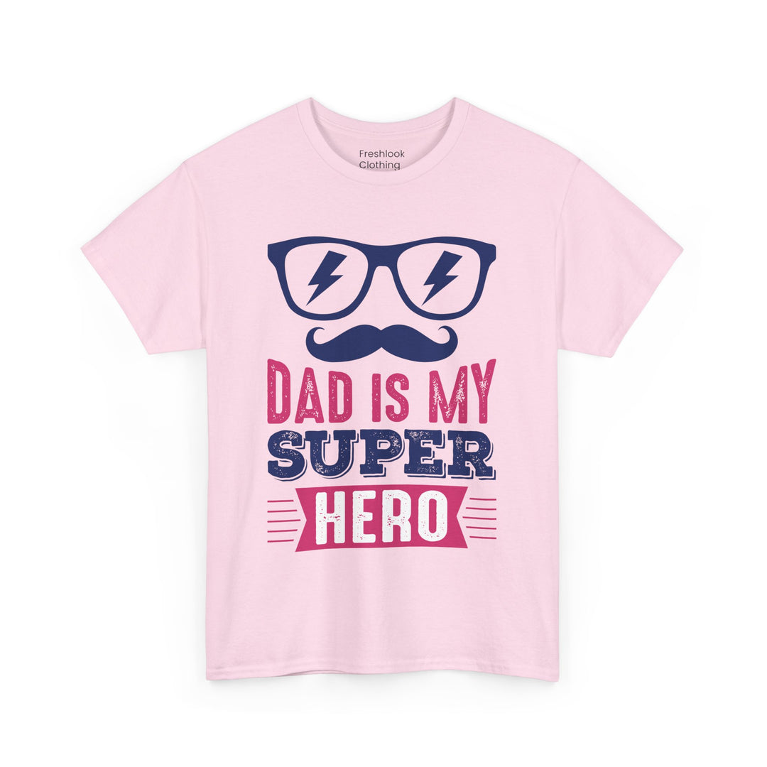 Dad's T-Shirt - Dad Is My Superhero Design