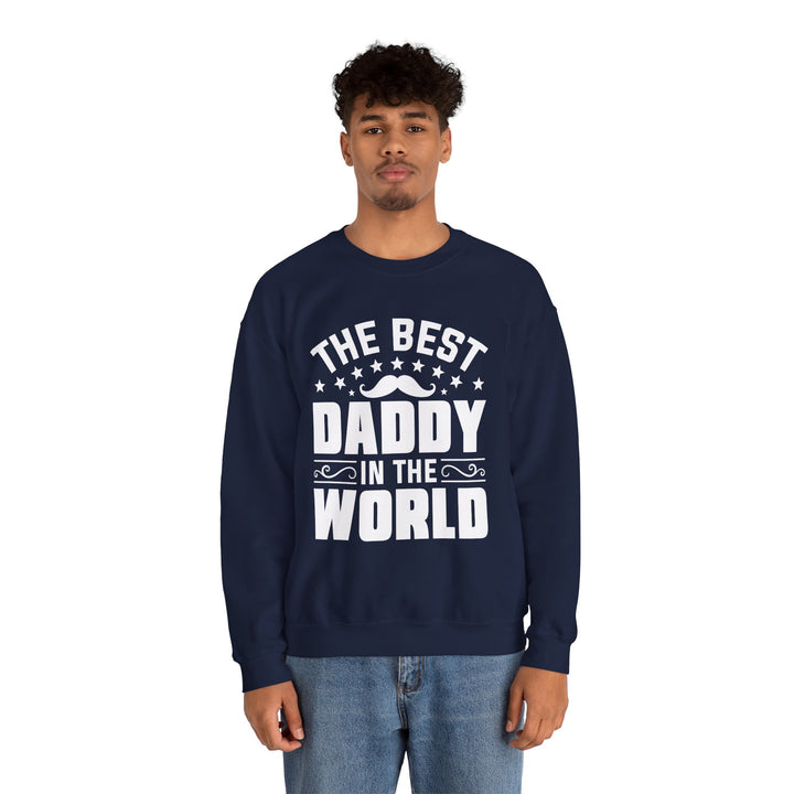 Dad’s Sweatshirt – The Best Daddy in the World Design