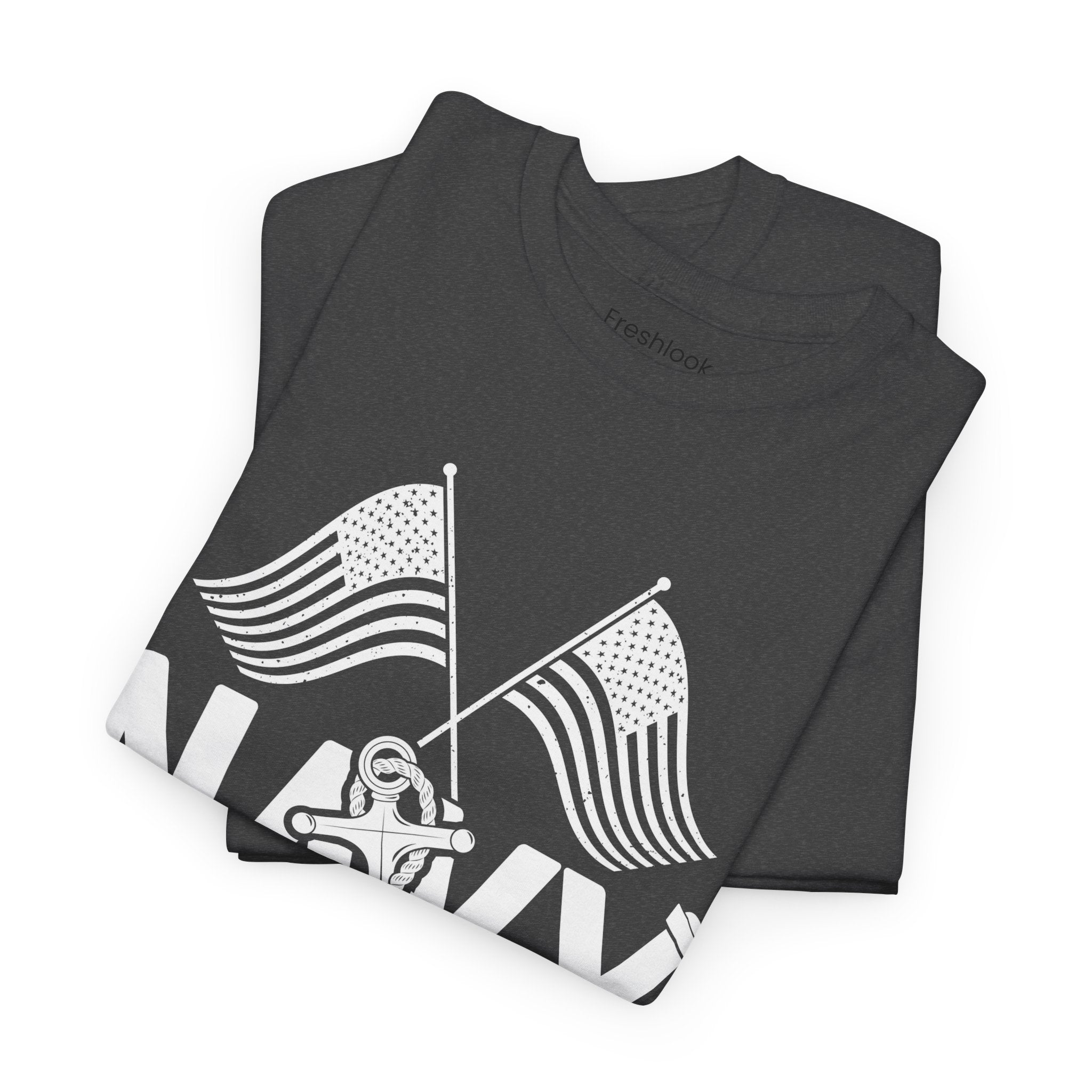 Mom T-Shirt – Navy Mom Design