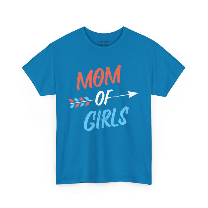 Mom’s T-shirt – Mom of Girls Design