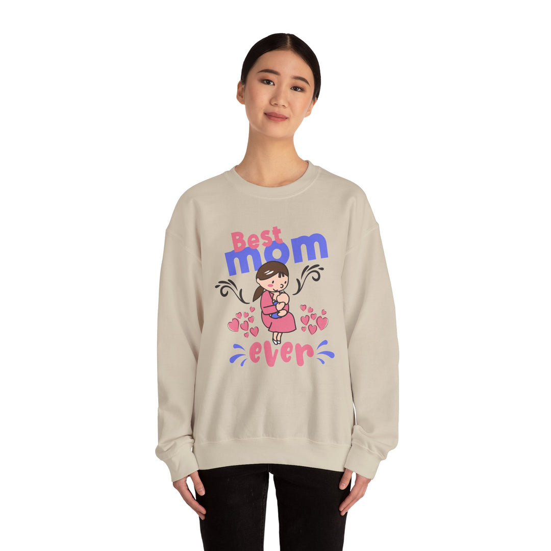 Mom's Sweatshirt - Best Mom Ever Design