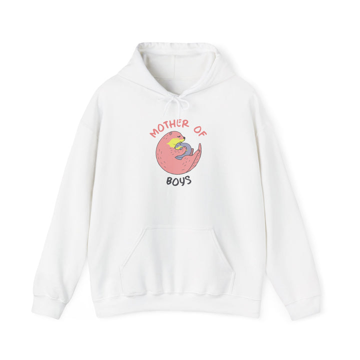 Mom's Unisex Hooded Sweatshirt – Mother of Boys Design