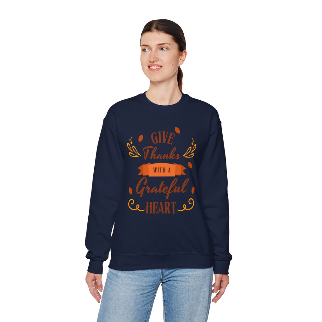 Give Thanks with a Grateful Heart Design