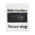 E-bike /dirtbike Plush Blanket