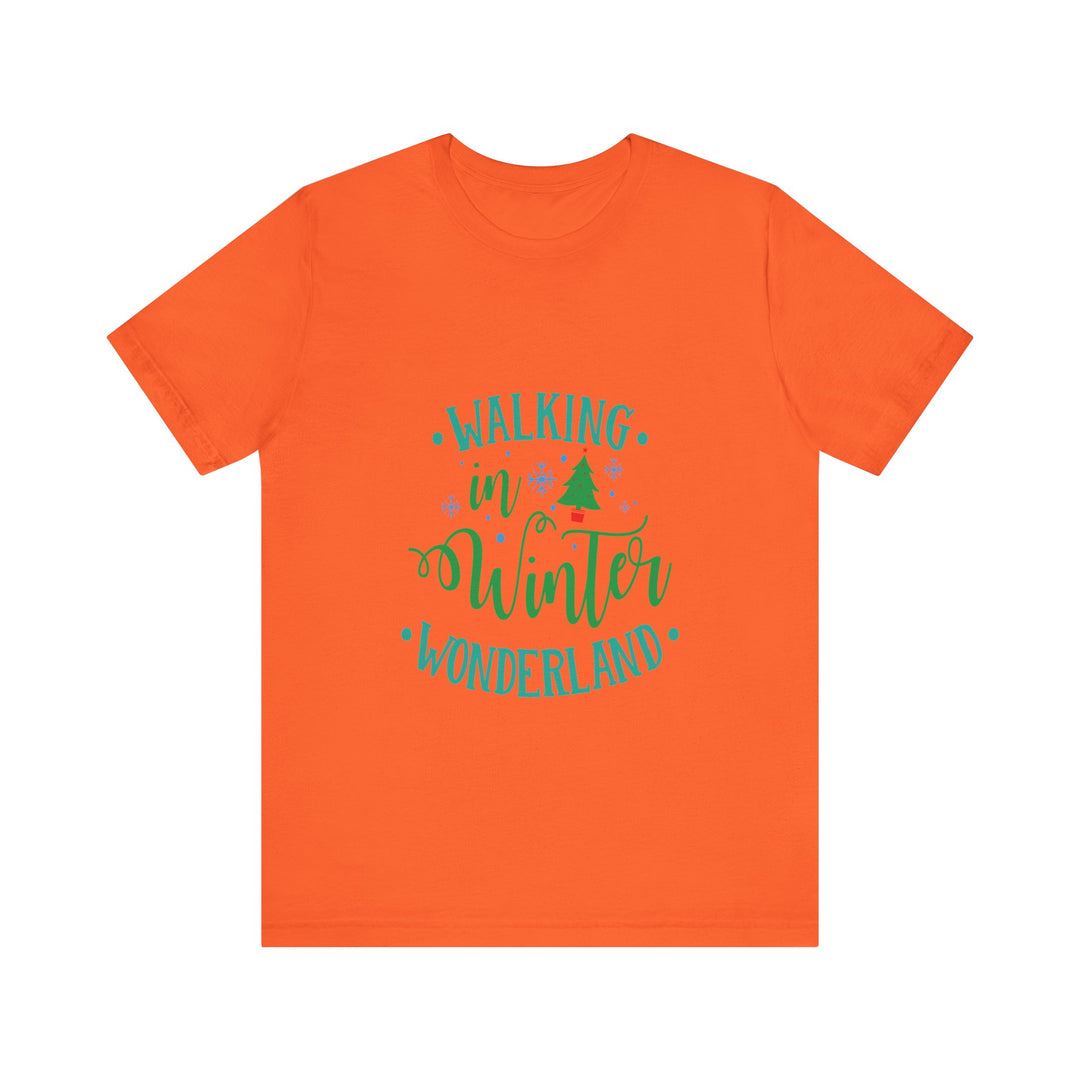 Walking in Winter Wonderland, Christmas T-shirt, Holiday tees, Family Christmas Shirts