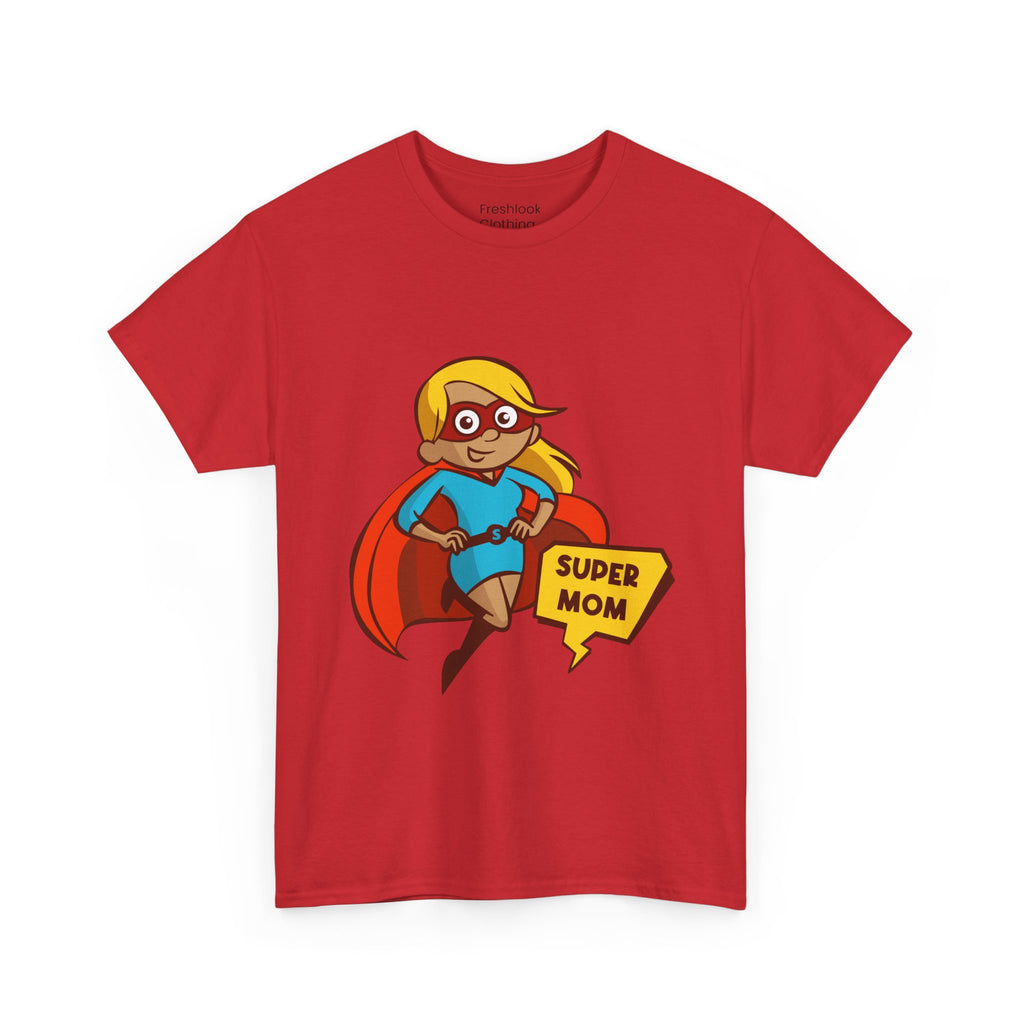 Mom T-Shirt - Super Mom Design
