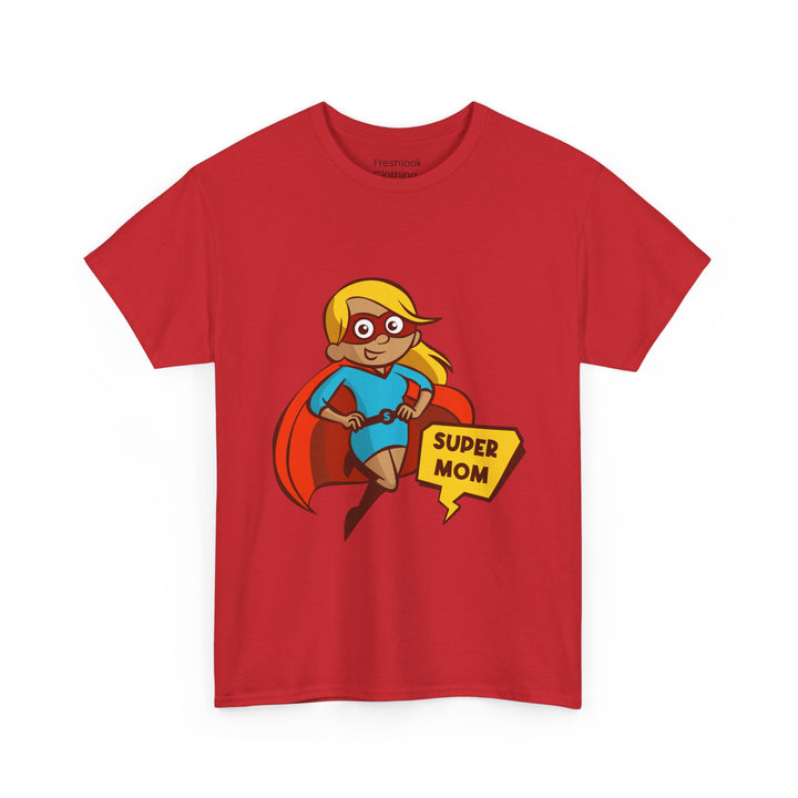 Mom's T-Shirt - Super Mom Design