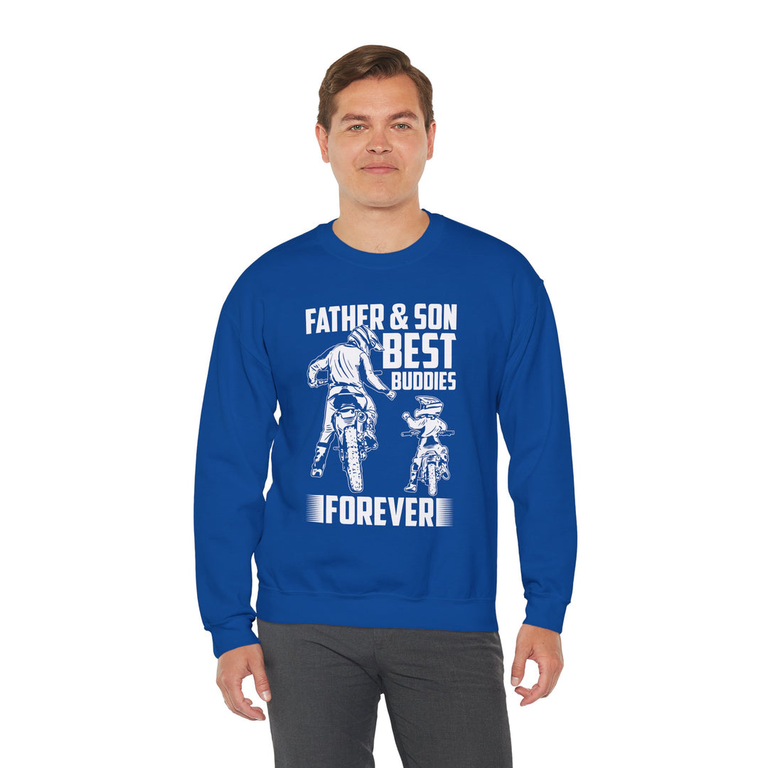 Dad’s Sweatshirt – Father & Son Best Buddies Forever Design