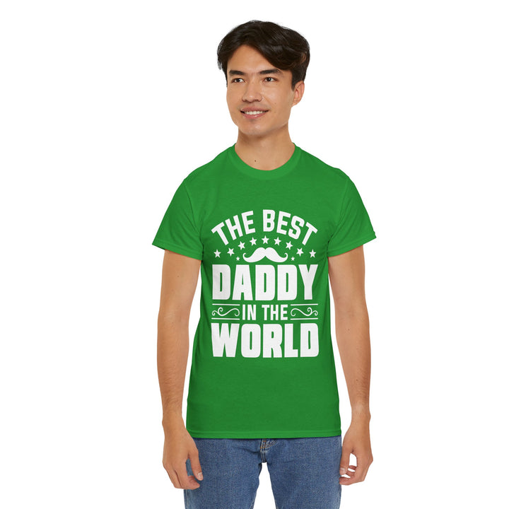 Dad's T-Shirt - The Best Daddy In The World Design