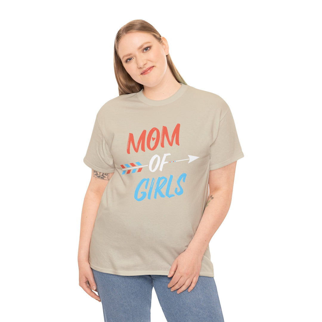 Mom’s T-shirt – Mom of Girls Design