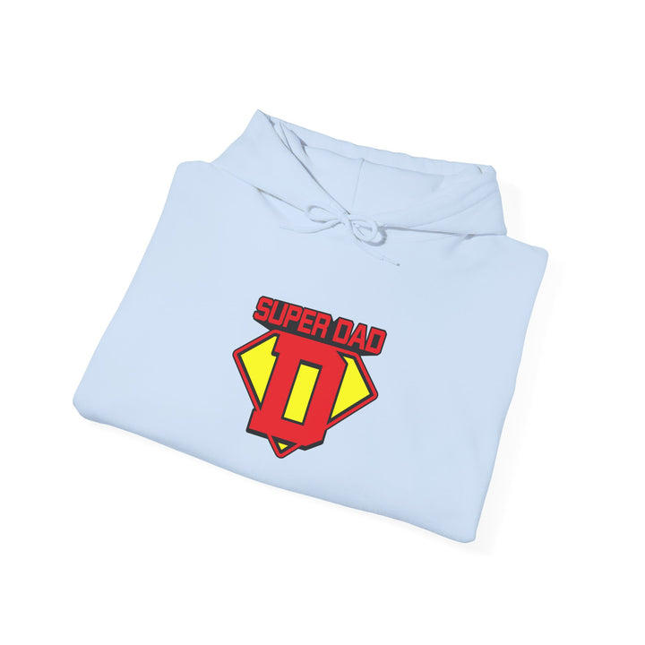 Dad’s Hooded Sweatshirt – Super Dad Design