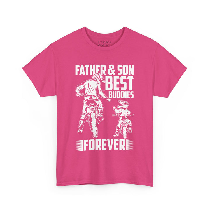 Dad's T-Shirt - Father & Son Best Buddies Forever Design