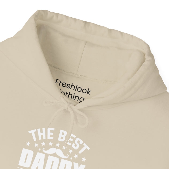 Dad’s Hooded Sweatshirt – The Best Daddy in the World Design