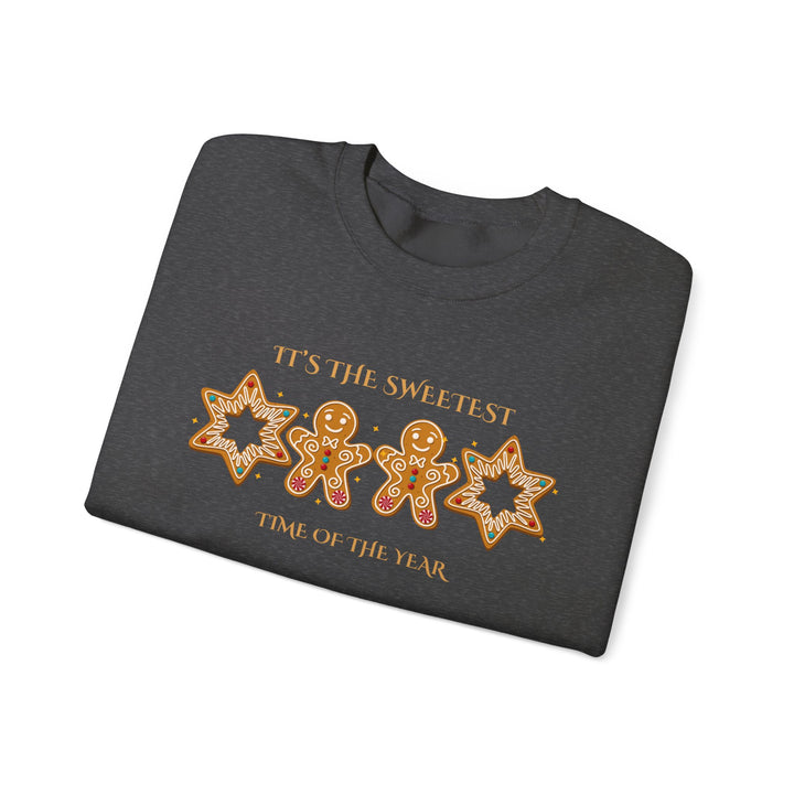Sweatshirt - "It's the Sweetest Time of the Year" Gingerbread Holiday Crewneck