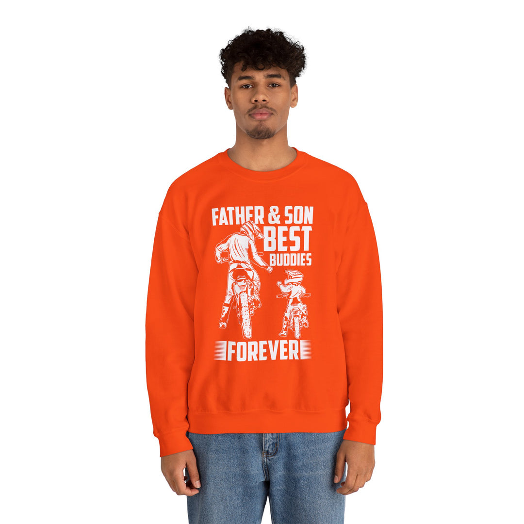 Dad’s Sweatshirt – Father & Son Best Buddies Forever Design