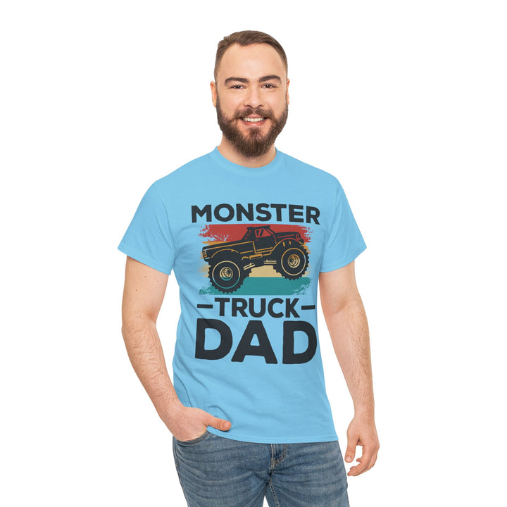 Dad's T-Shirt - Monster Truck Dad Design