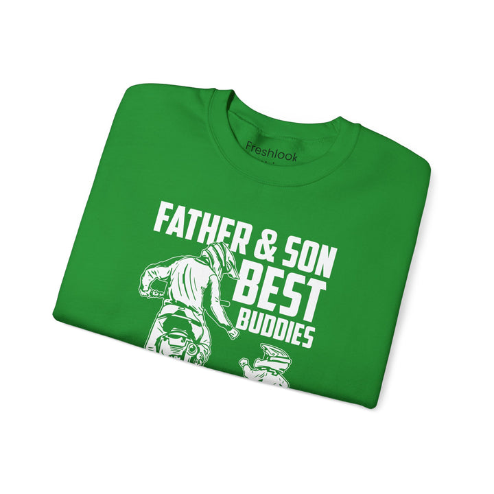 Dad’s Sweatshirt – Father & Son Best Buddies Forever Design