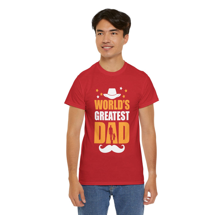 Dad's T-Shirt - World's Greatest Dad Design