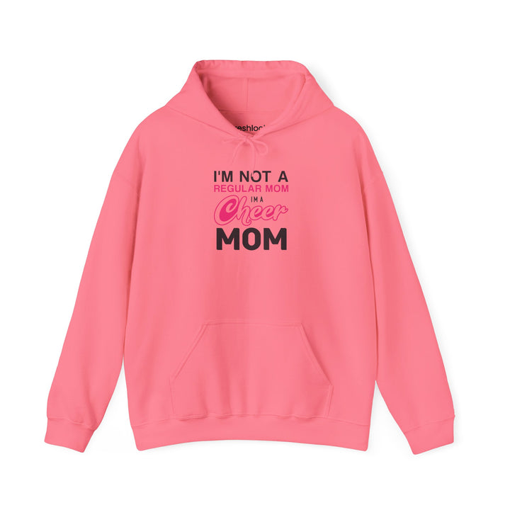 Mom's Unisex Hooded Sweatshirt - I'm Not a Regular Mom Design - Cheer Mom Hoodie