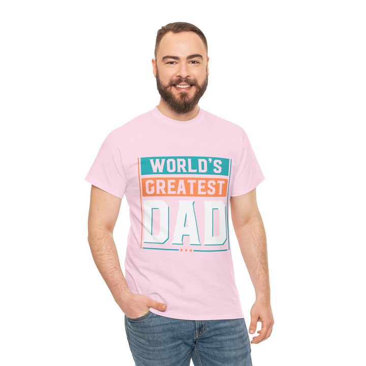 Dad's T-Shirt - World's Greatest Dad Design