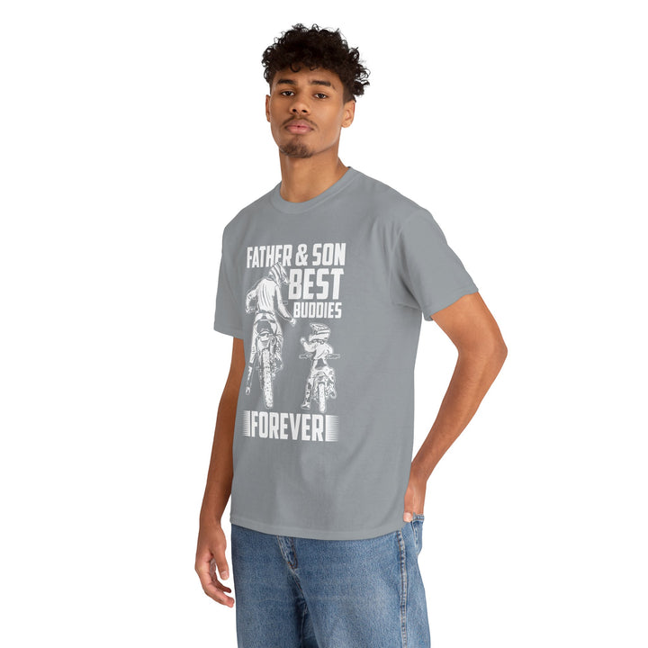 Dad's T-Shirt - Father & Son Best Buddies Forever Design